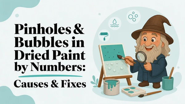 Cómo funciona realmente la fabricación de Pintar por números