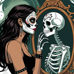 Kits de pintura por números del Día de los Muertos