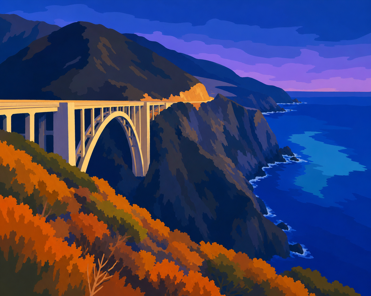 Collection image for California Paint by Numbers Kits