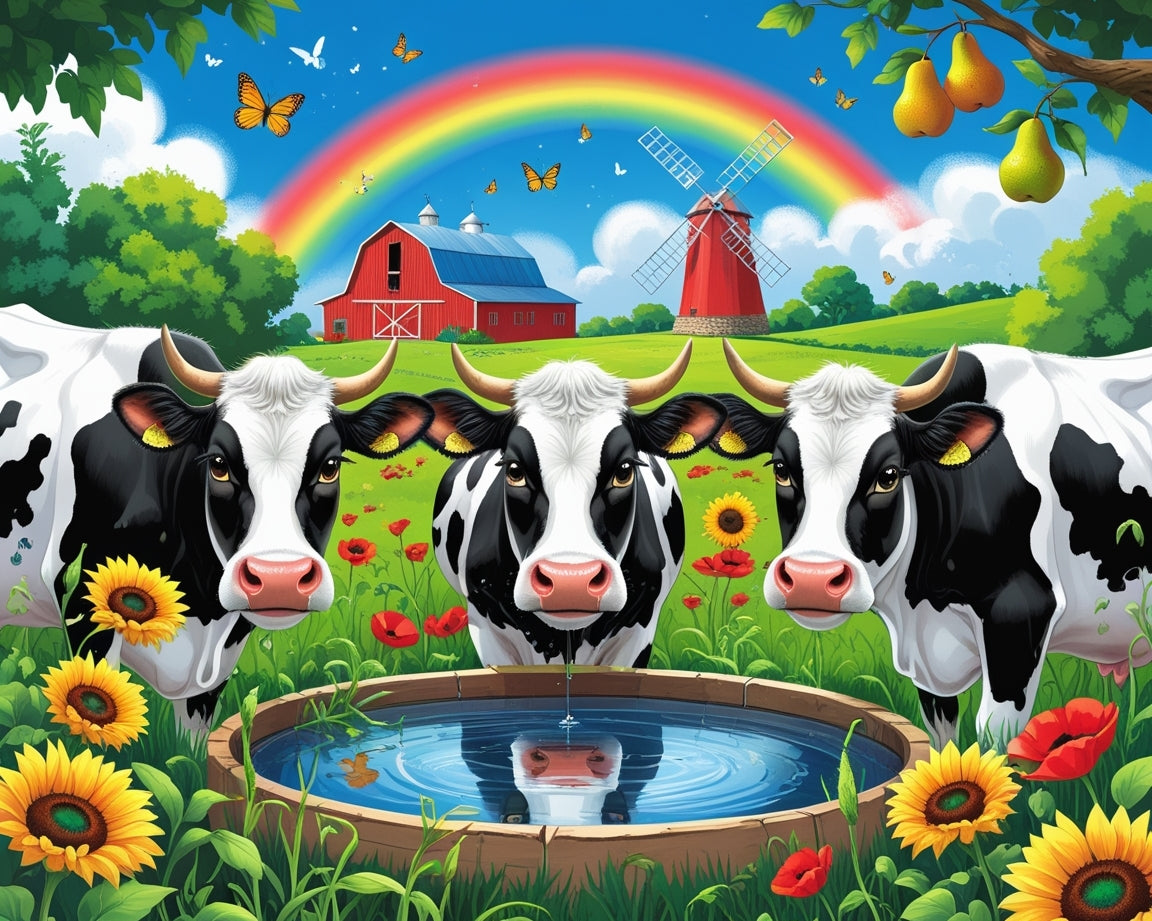 Collection image for Cows Paint by Numbers Kits