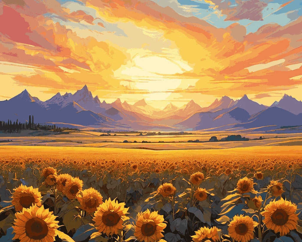 Collection image for Sunflowers Paint by Numbers Kits