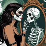 Kits de pintura por números del Día de los Muertos