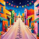 Kits de pintura por números con temática mexicana