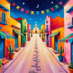 Kits de pintura por números con temática mexicana