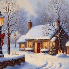 Kits de pintura por números de Navidad