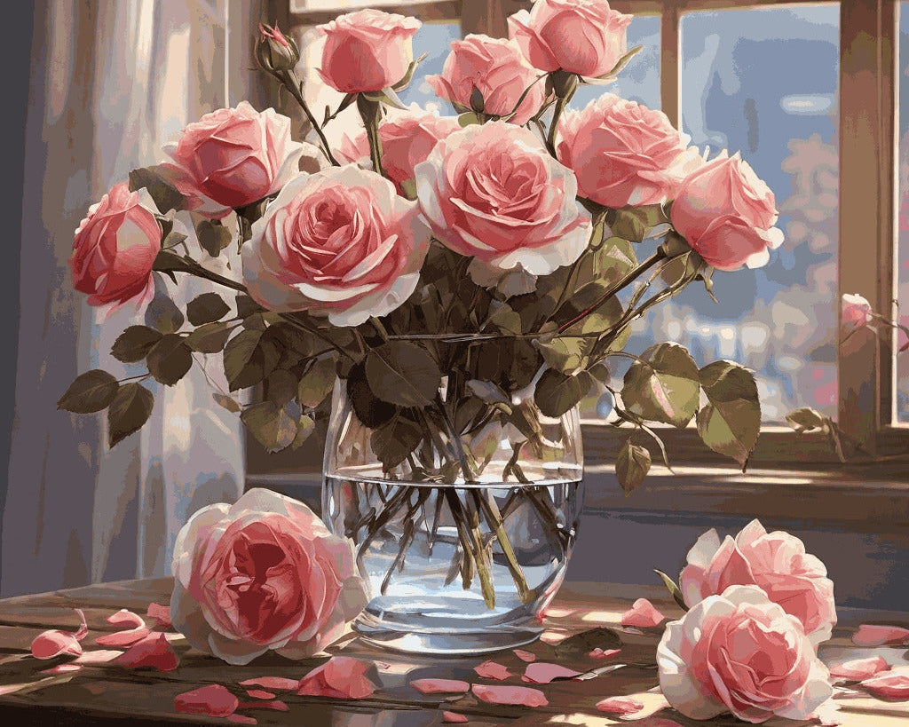 Collection image for Flowers Paint by Numbers Kits