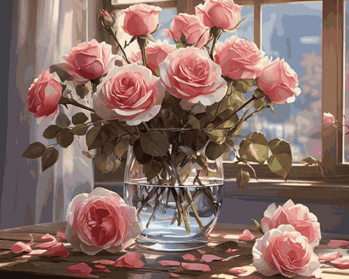 Collection image for Flowers Paint by Numbers Kits