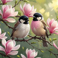 Kits de pintura por números de aves