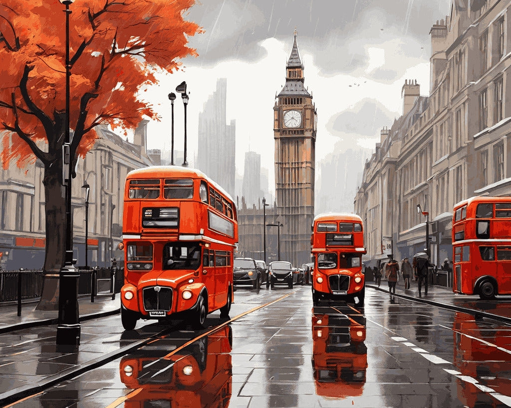 Collection image for Cities Paint by Numbers Kits