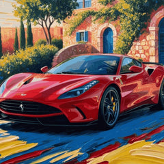 Kits de pintura por números de vehículos