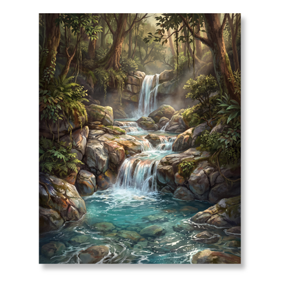 Cascada escondida