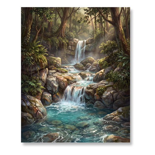 Cascada escondida