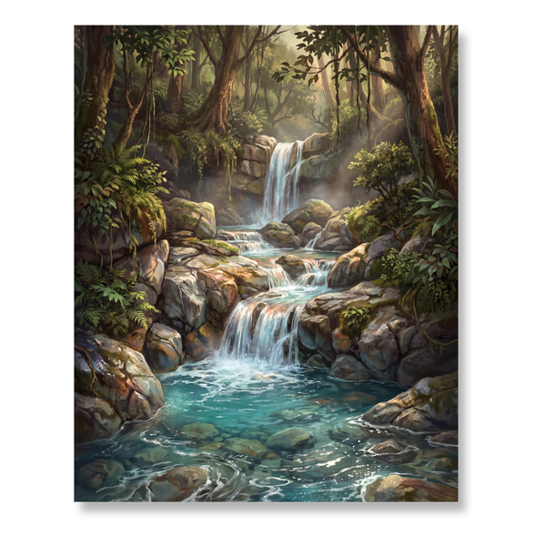 Cascada escondida