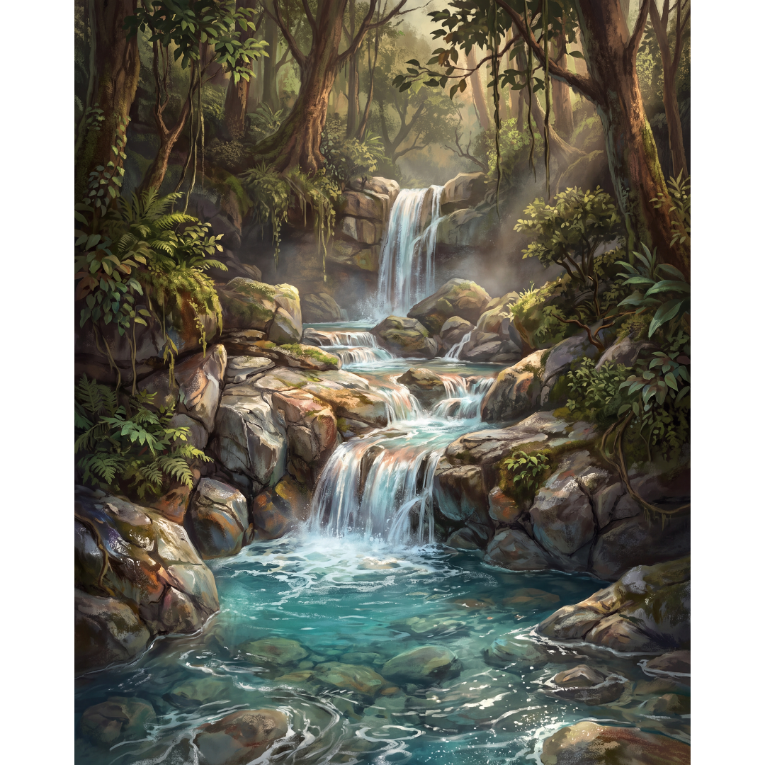 Cascada escondida
