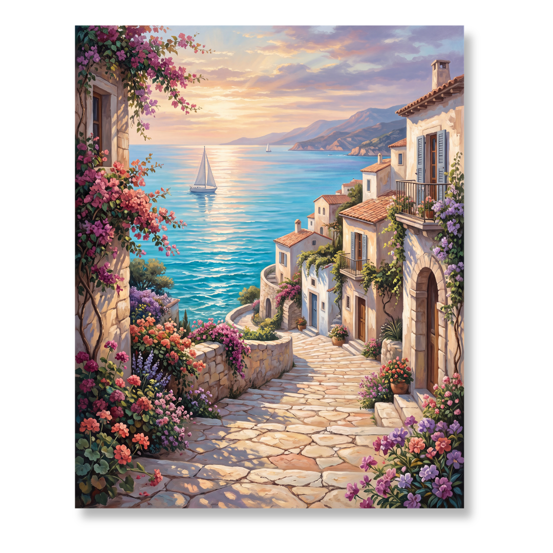 Pueblo sobre el mar — Estándar