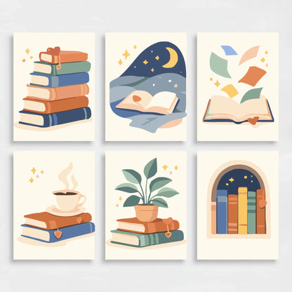 Books - Mini Paint by Numbers Set