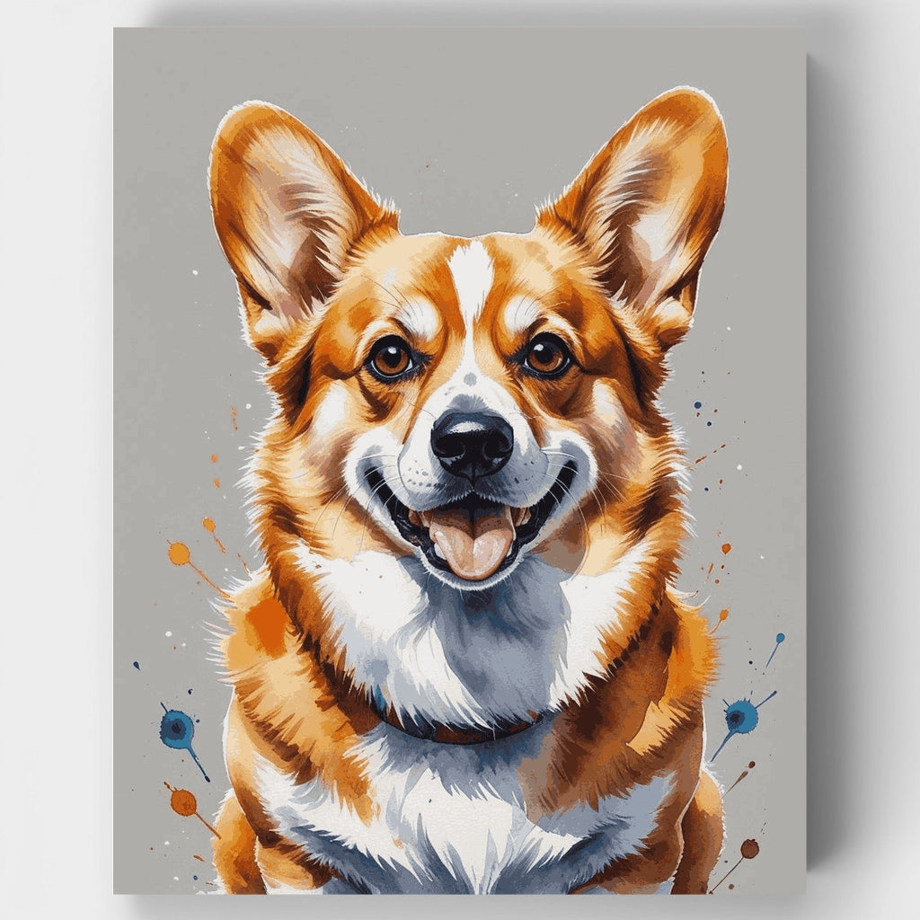 Corgi - Paint by Numbers Kit