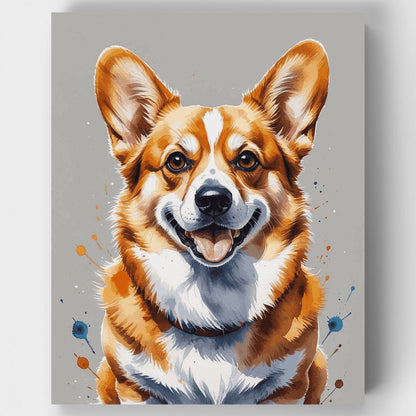 Corgi - Paint by Numbers Kit