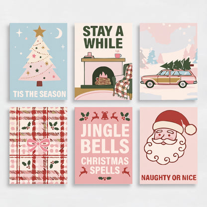 Cozy Christmas Cheer - Mini Paint by Numbers Set