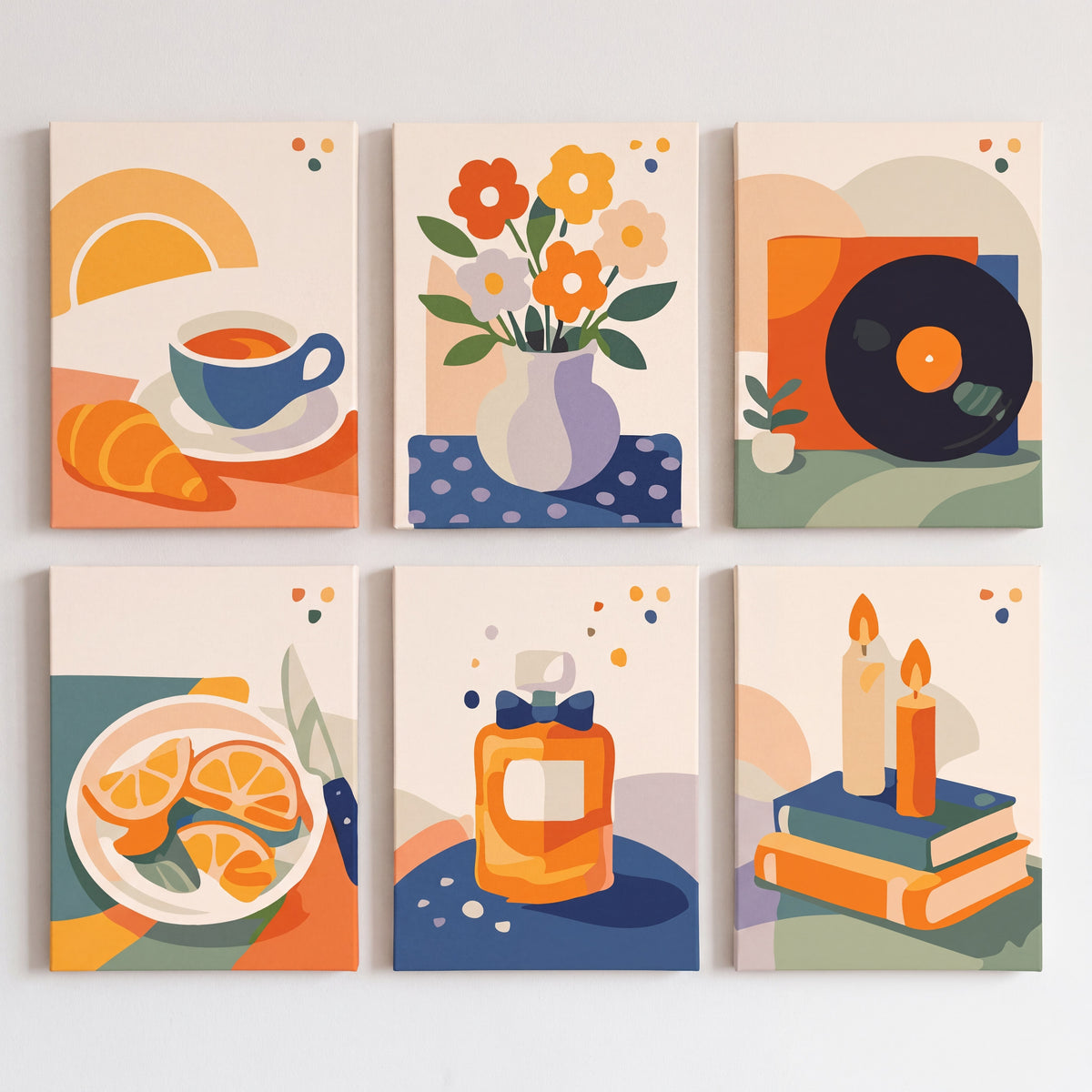 Cozy Essentials - Mini Paint by Numbers Set
