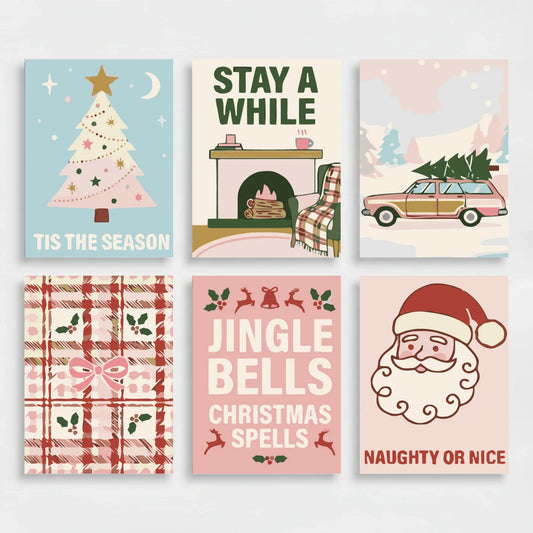 Cozy Christmas Cheer - Mini Paint by Numbers Set