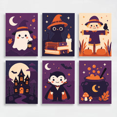 Mini sets de pintura por números
