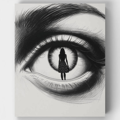 Eye of the Beholder - Paint by Numbers Kit