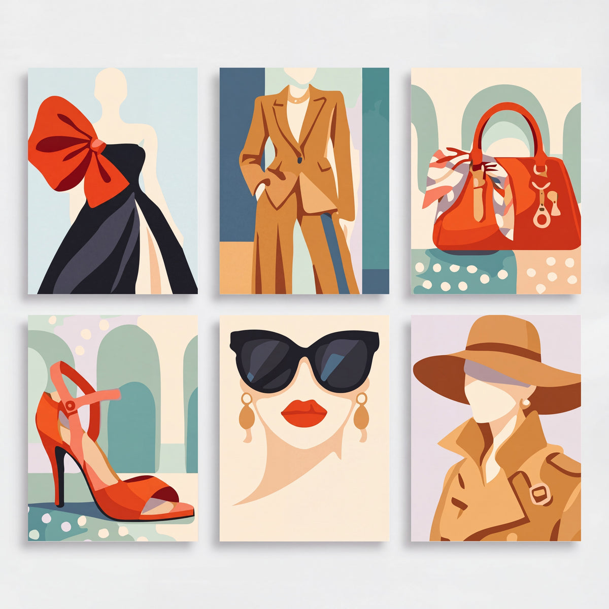 Fashion - Mini Paint by Numbers Set