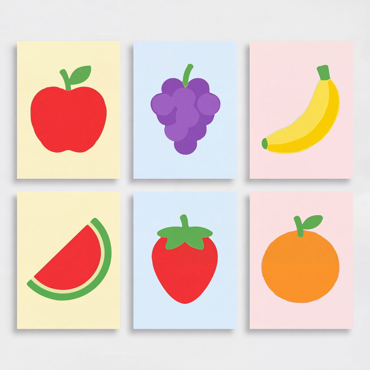 Fruity Friends - Mini Paint by Numbers Set