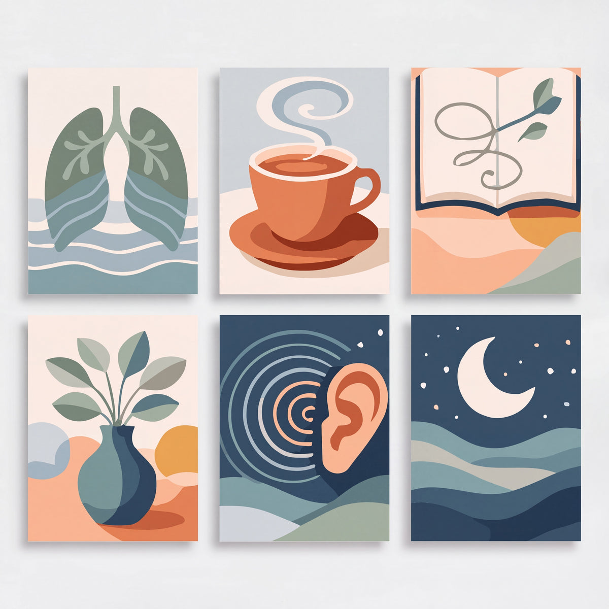 Mindful Wellness - Mini Paint by Numbers Set