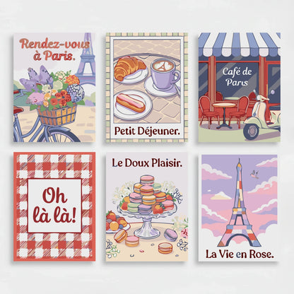 Parisian Dreams - Mini Paint by Numbers Set