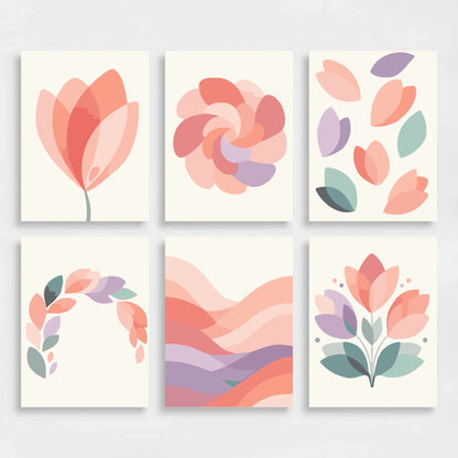 Petals - Mini Paint by Numbers Set
