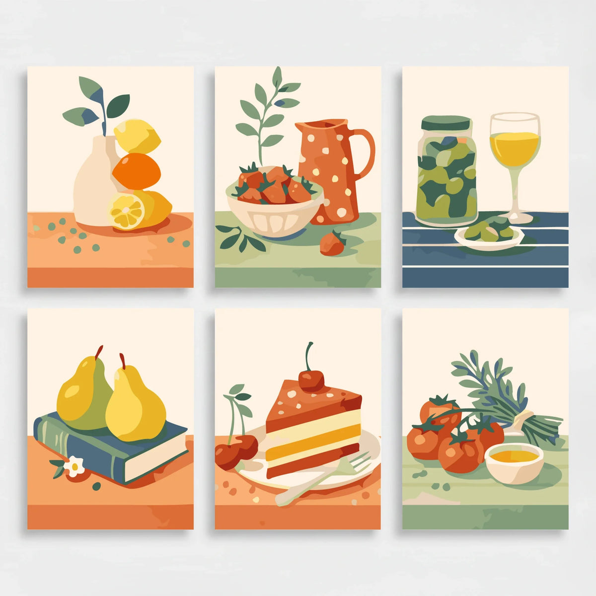 Still Life - Mini Paint by Numbers Set