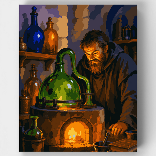 Alchemist's Workshop - Paint by Numbers Kit