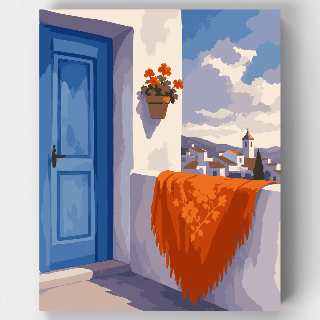 Andalusian Balcony - Paint by Numbers Kit