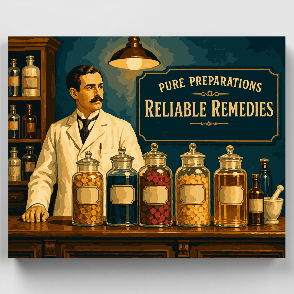 Farmacéutico boticario - Kit de pintura por números — Estándar