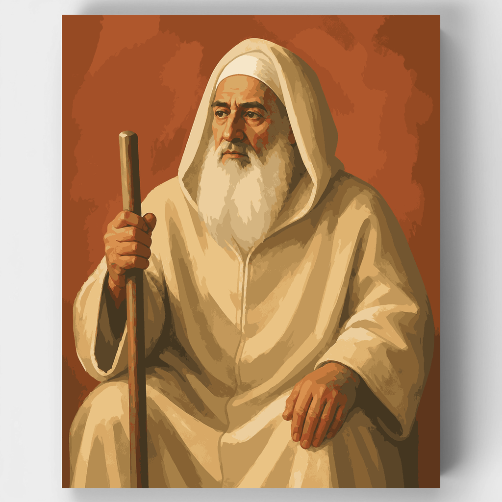 Baba Sali Portrait - Paint by Numbers Kit