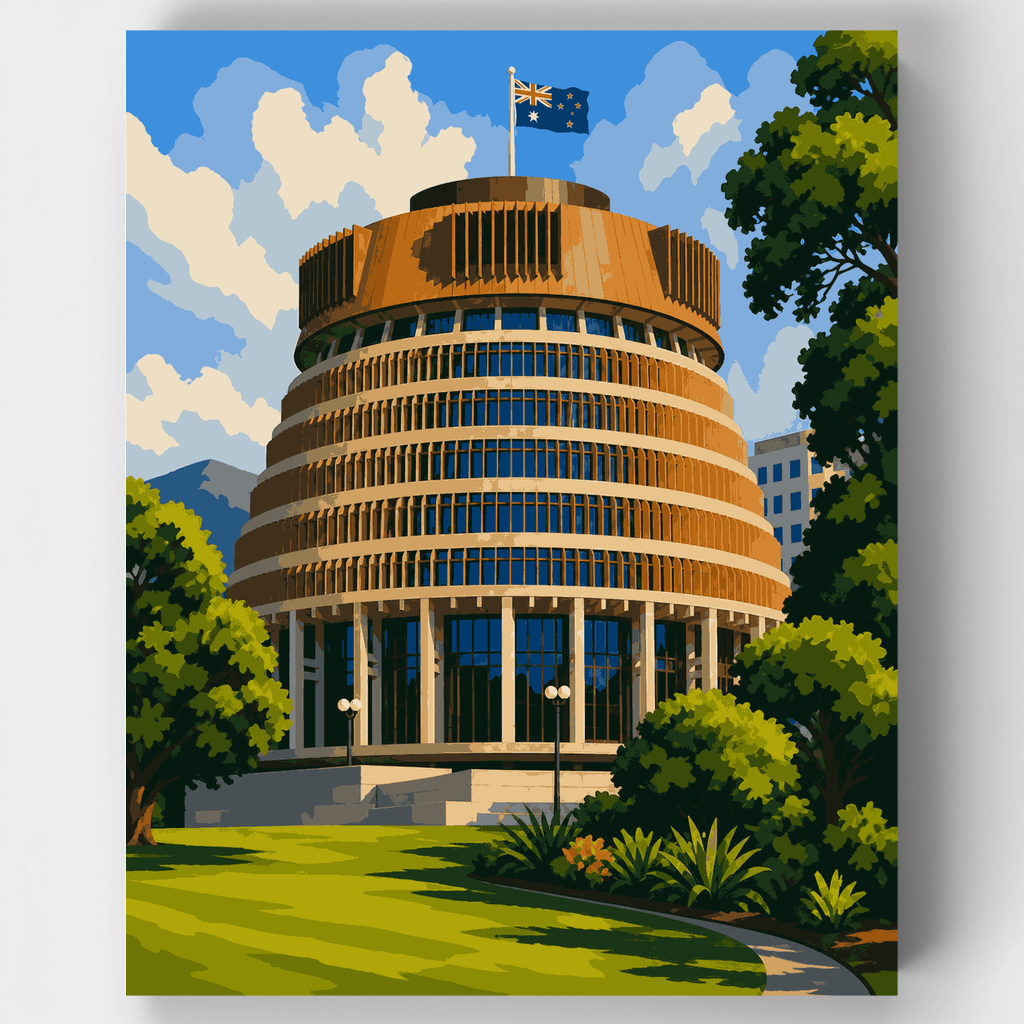 Parlamento de colmena - Kit de pintura por números — Estándar