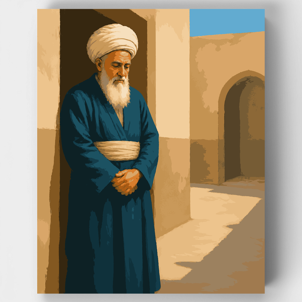 Kit de pintura por números - Entrada del Ben Ish Chai — Estándar