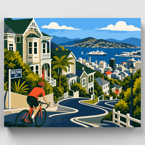Bolton Street Descent - Paint by Numbers Kit
