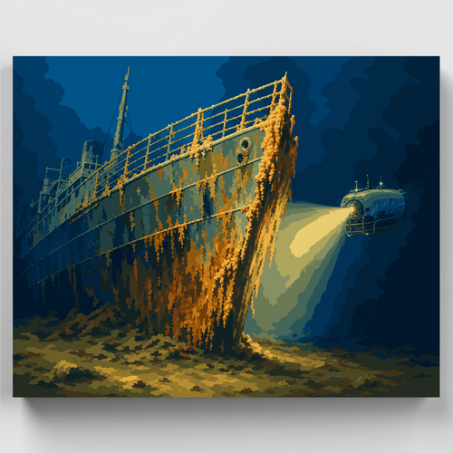 Bow in the Deep - Paint by Numbers Kit