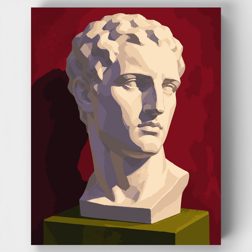 Classical Marble Bust - Paint by Numbers Kit