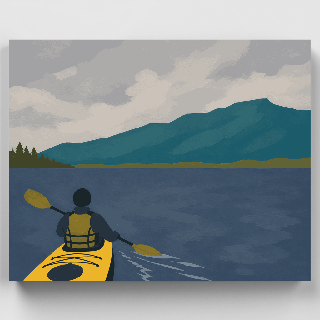 Cruce de Coniston Water - Kit de pintura por números — Estándar
