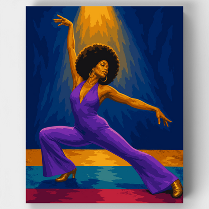 Disco Soul Dancer - Paint by Numbers Kit