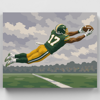 Diving Catch #17 - Paint by Numbers Kit