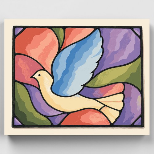 Dove in Flight - Paint by Numbers Kit