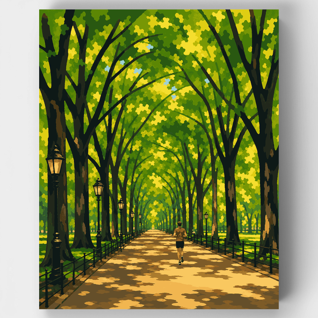 Elm Canopy Jogger - Paint by Numbers Kit