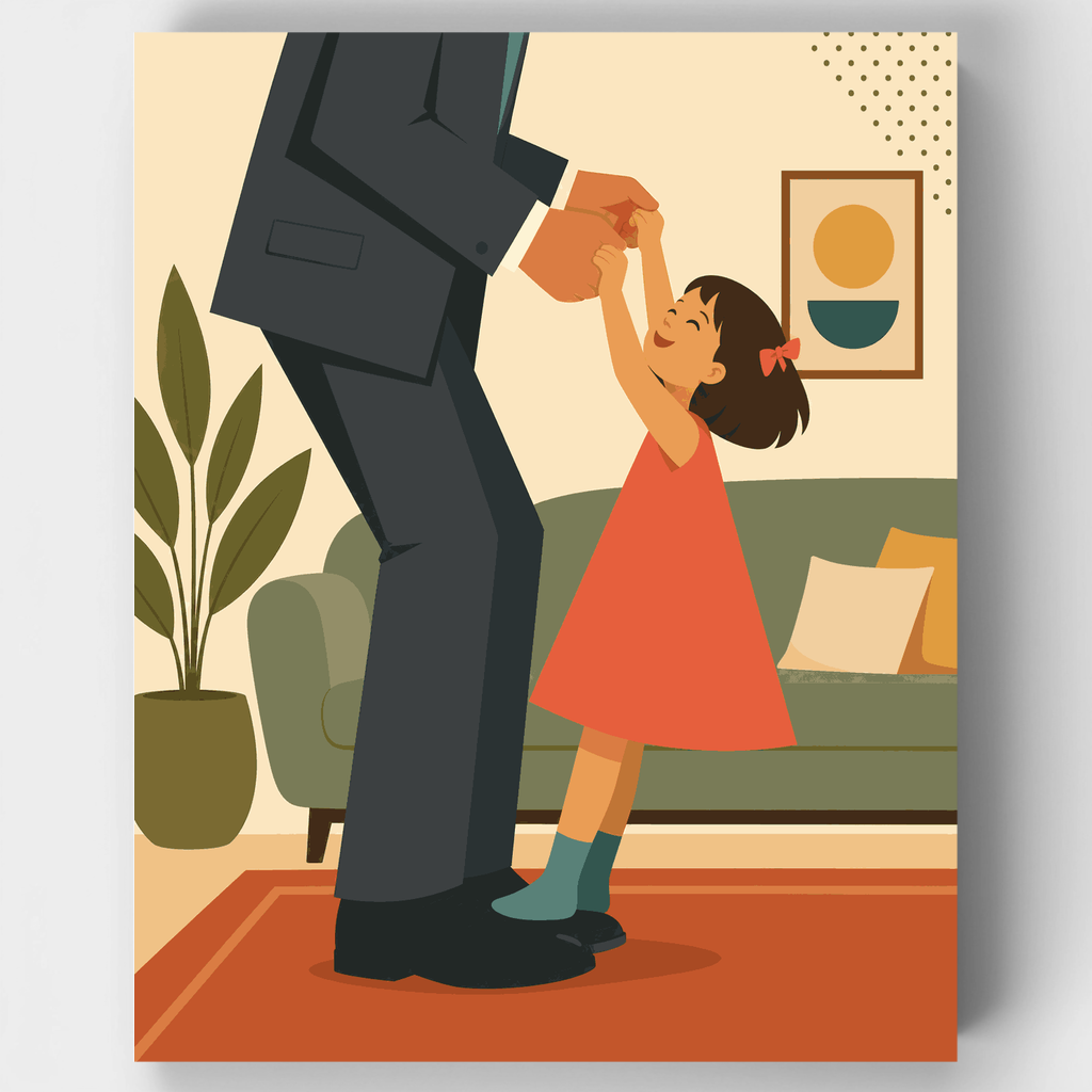 Father's Day Dance - Paint by Numbers Kit