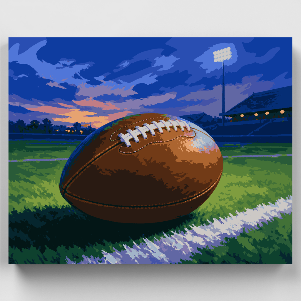 Friday Night Football - Paint by Numbers Kit