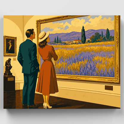 Gallery Afternoon - Paint by Numbers Kit